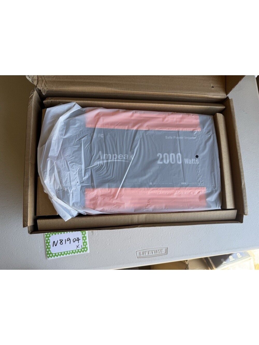 Ampeak 2000W Power Inverter 12V DC to 120V AC Modified Sine Wave PV02K1-2